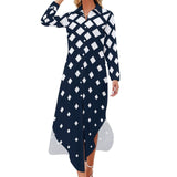 Button-Up Long Sleeve Shirt Dress Long sleeved shirt dress