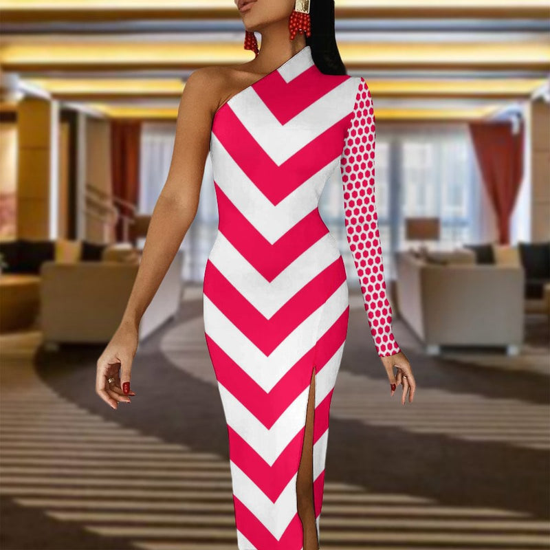 one shoulder half sleeve dress royal blue one shoulder dress A-Line/Princess V-Neck Half Sleeves Asymmetrical Mother of the