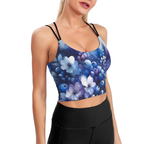 Yoga Top with Bra Pad Yoga Top