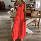 Spaghetti Strap Ankle-Length Dress Long dress