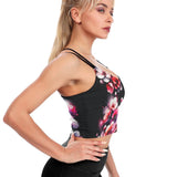 Yoga Top with Bra Pad Yoga Top