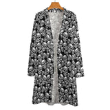Women's Mid-Length Cardigan (NZ060) Medium length cardigan
