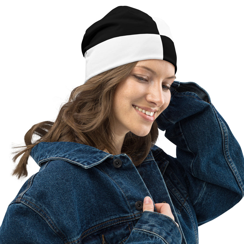 All-Over Print Beanie - Objet D'Art