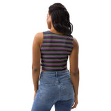 Andromeda Striped Crop Top - Objet D'Art