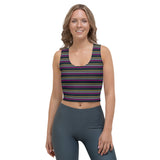 Andromeda Striped Crop Top - Objet D'Art