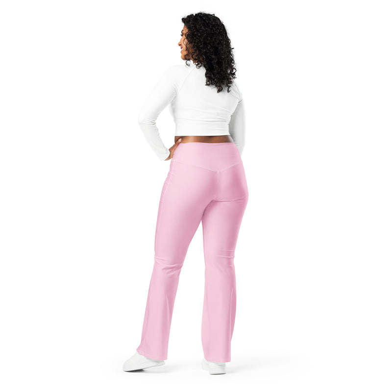 Pink Flare leggings