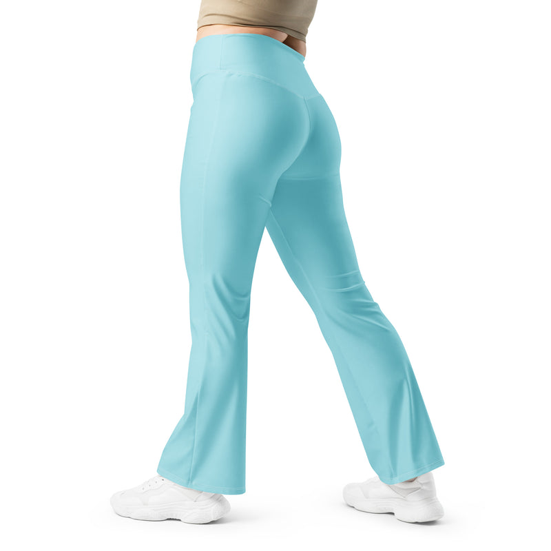 Baby Blue Flare leggings