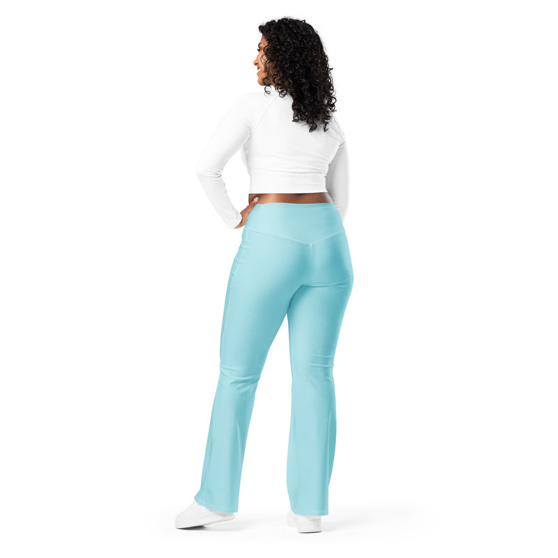 Baby Blue Flare leggings