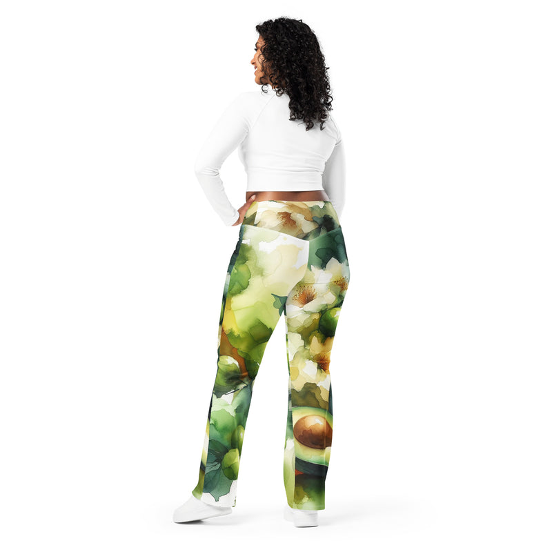 Avocado Flare leggings