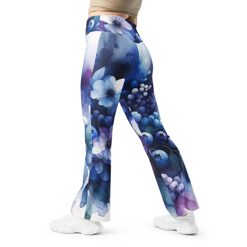 Blueberry Flare leggings