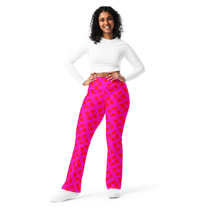 Fuchsia Exchange Flare leggings