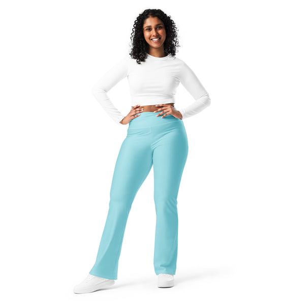 Baby Blue Flare leggings