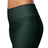 Forest Green Flare leggings