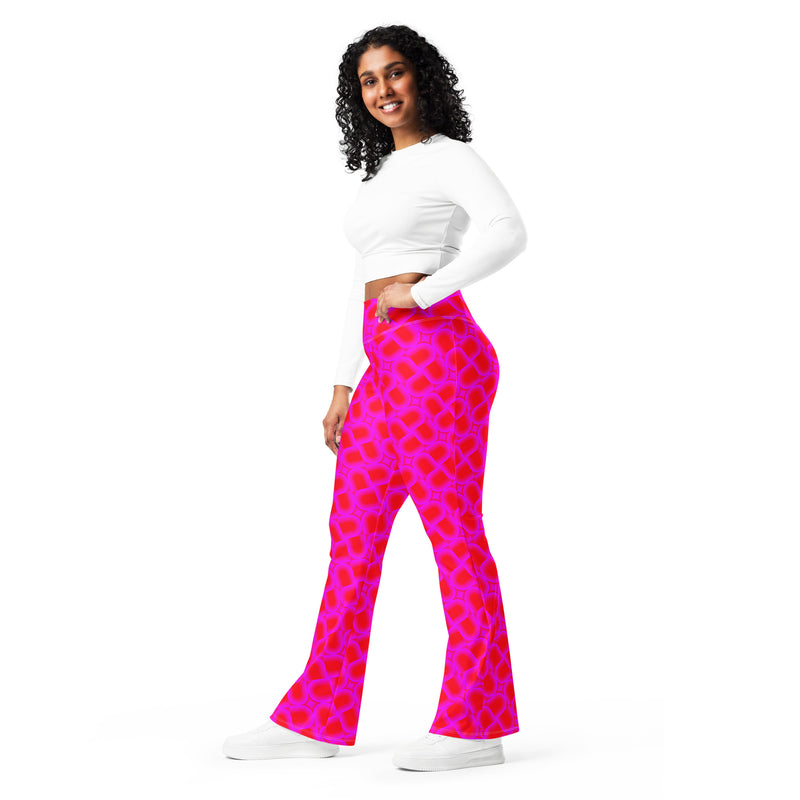 Fuchsia Exchange Flare leggings