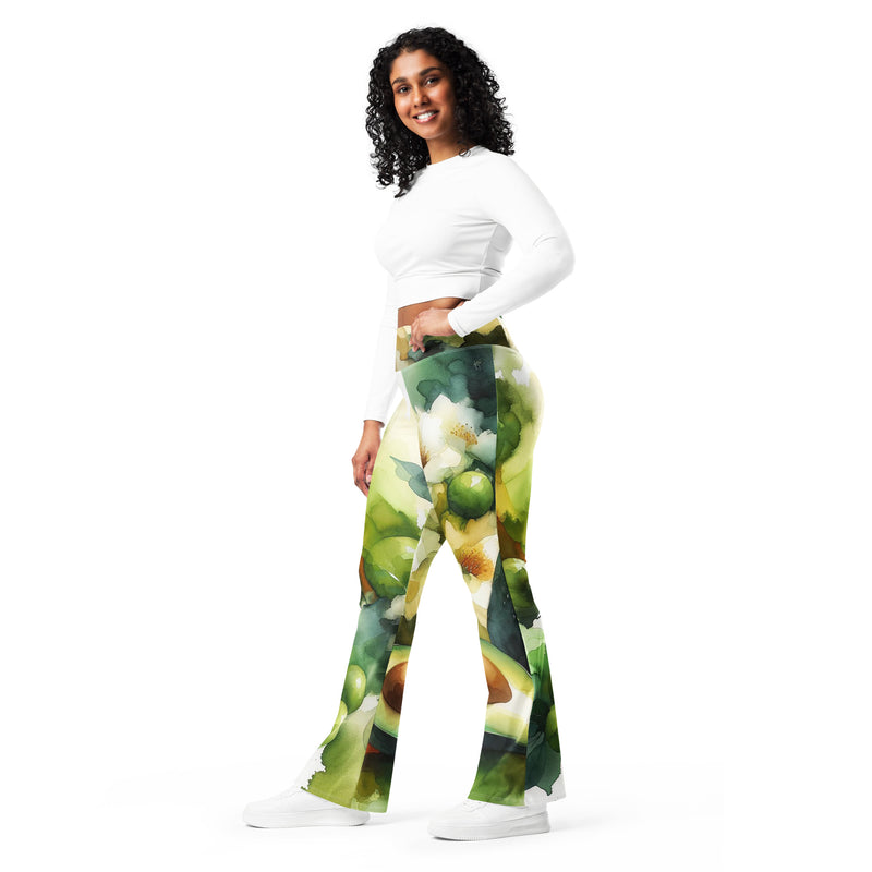 Avocado Flare leggings