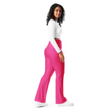 Fuchsia Flare leggings