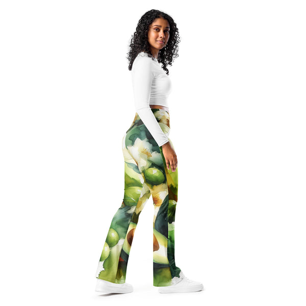 Avocado Flare leggings