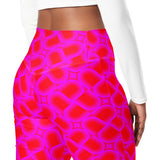 Fuchsia Exchange Flare leggings