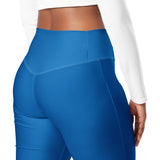 Blue Flare leggings