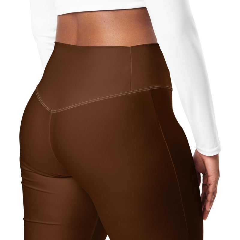 Chocolate Flare leggings