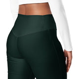 Forest Green Flare leggings