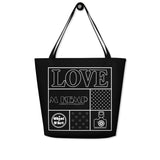 All-Over Print Large Tote Bag - Objet D'Art