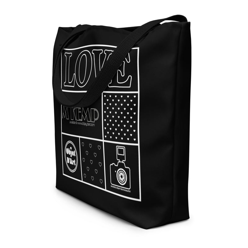 All-Over Print Large Tote Bag - Objet D'Art