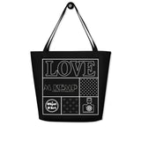 All-Over Print Large Tote Bag - Objet D'Art