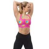 Yin & Yang Longline sports bra