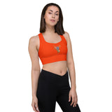 Floral Accented Longline sports bra - Objet D'Art