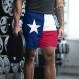 Texas Lone Star Men's Recycled Athletic Shorts - Objet D'Art