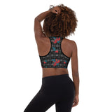 Raspberry Padded Sports Bra - Objet D'Art