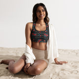 Raspberry Padded Sports Bra - Objet D'Art