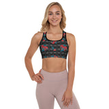 Raspberry Padded Sports Bra - Objet D'Art
