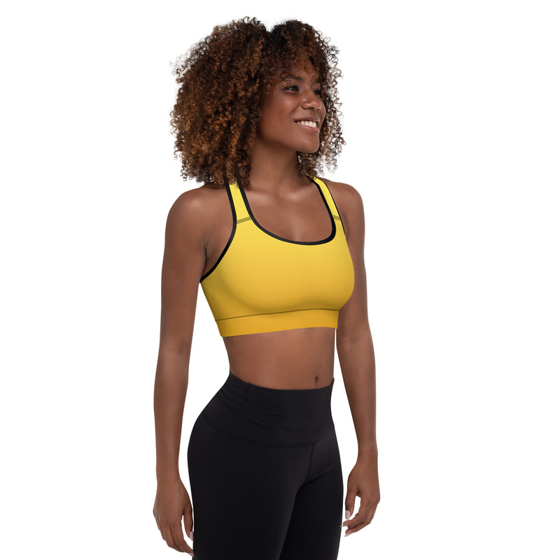 Lantern Glow Padded Sports Bra - Objet D'Art