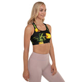 Planet Pineapple Padded Sports Bra - Objet D'Art