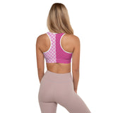 Asymmetry Art Padded Sports Bra - Objet D'Art