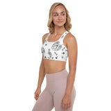 Bandana Art Padded Sports Bra - Objet D'Art