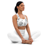 Bandana Art Padded Sports Bra - Objet D'Art