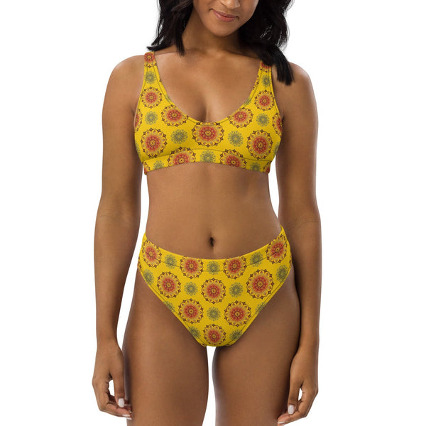Recycled high-waisted bikini - Objet D'Art