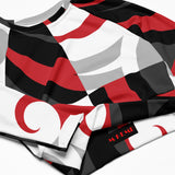 Recycled long-sleeve crop top - Objet D'Art