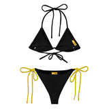 Body Positivity Ad Infinitim recycled string bikini - Objet D'Art