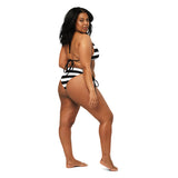 All-over print recycled string bikini - Objet D'Art