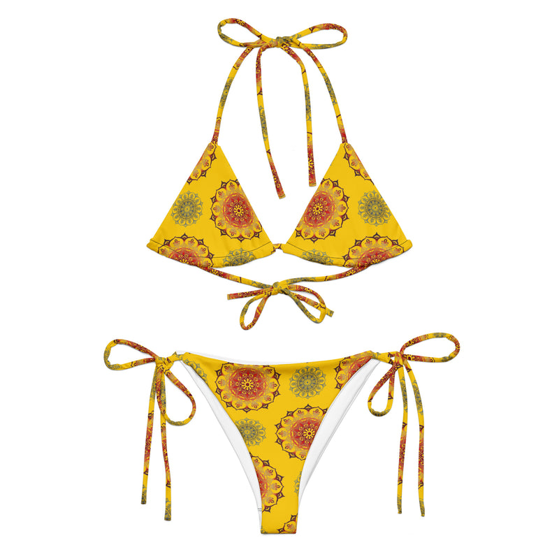 Mandala recycled string bikini - Objet D'Art