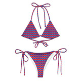 Royalty recycled string bikini - Objet D'Art