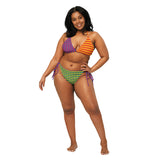 All-over print recycled string bikini - Objet D'Art