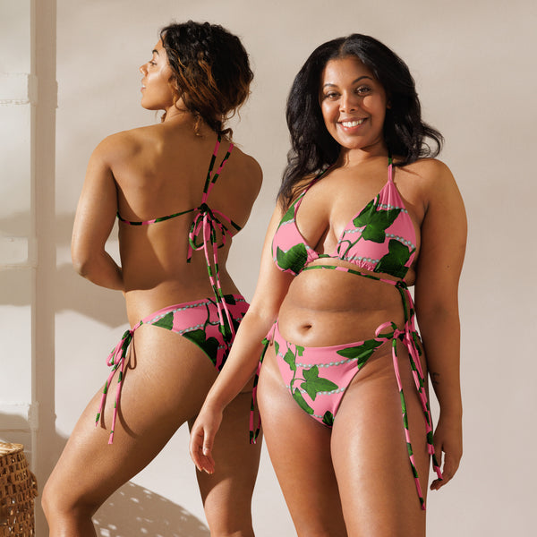 Ivy & Pearl League recycled string bikini - Objet D'Art