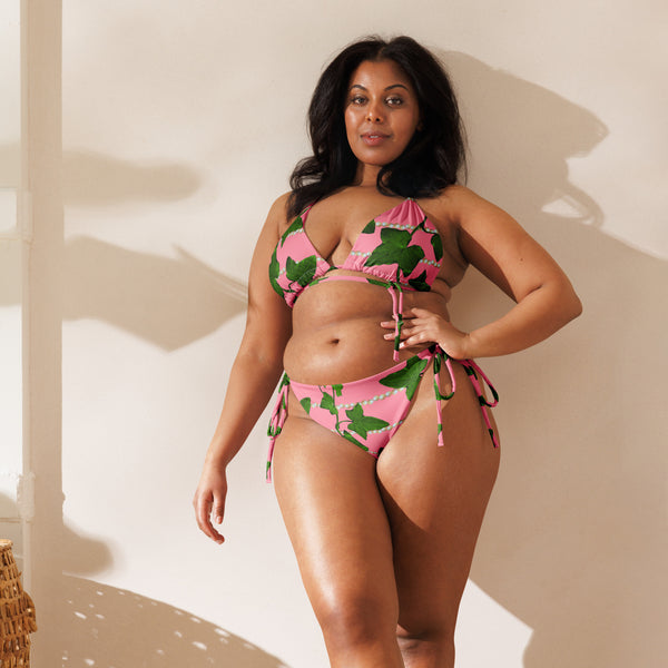 Ivy & Pearl League recycled string bikini - Objet D'Art
