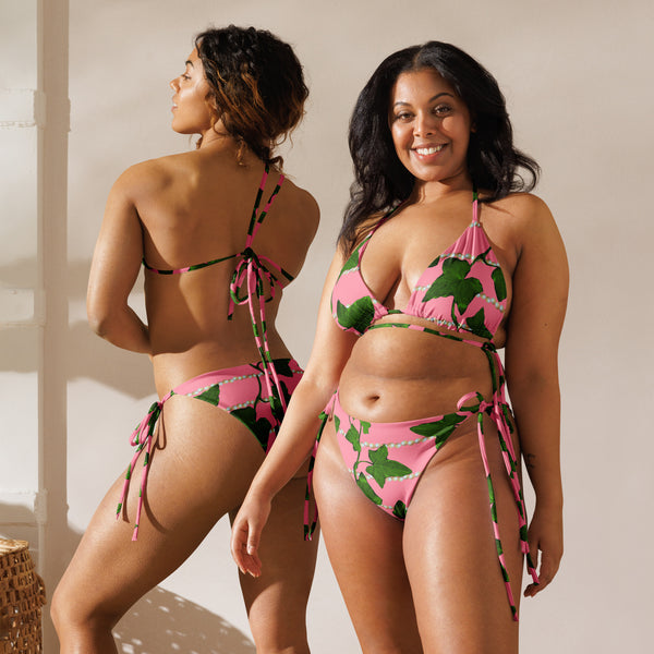 Ivy & Pearl League recycled string bikini - Objet D'Art