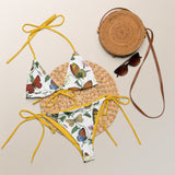 All-over print recycled string bikini - Objet D'Art